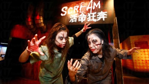 蠟像館「活命狂奔」 驚心動魄萬聖節